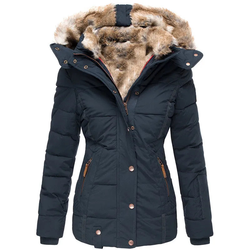 AISA™ | Manteau de fourrure d'hiver