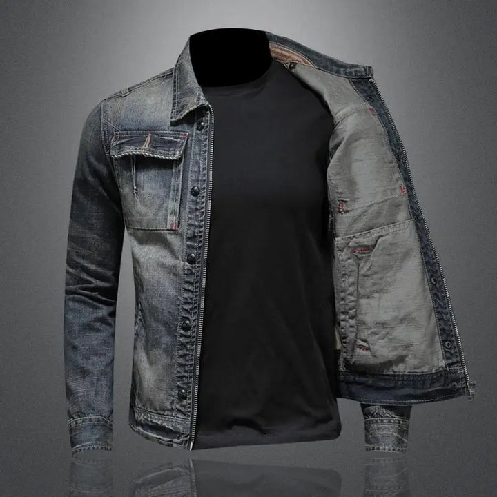 CARL™ | Veste en denim rétro