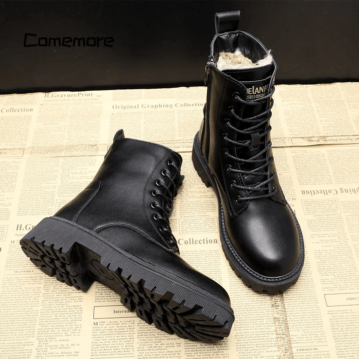 ANDREA™ | Bottes d'hiver en cuir